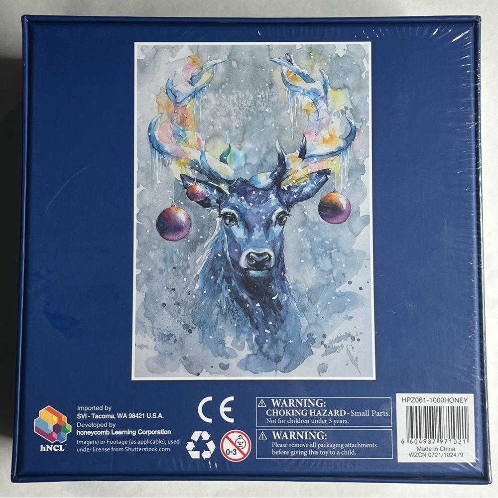 Deer 1000 Pieces Jigsaw Puzzle Teen Adult  Educational Relaxation Game Toy Gift - Picture 6 of 6